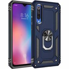 Чехол ударопрочный Serge Ring Xiaomi Mi 9 SE (Синий) Чехол ударопрочный Serge Ring Xiaomi Mi 9 SE (Синий)
