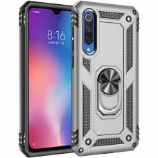 Чехол ударопрочный Serge Ring Xiaomi Mi 9 SE (Серый) Чехол ударопрочный Serge Ring Xiaomi Mi 9 SE (Серый)