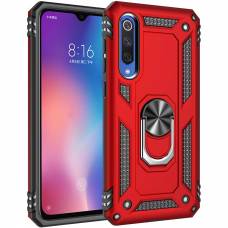 Чехол ударопрочный Serge Ring Xiaomi Mi 9 SE (Красный) Чехол ударопрочный Serge Ring Xiaomi Mi 9 SE (Красный)