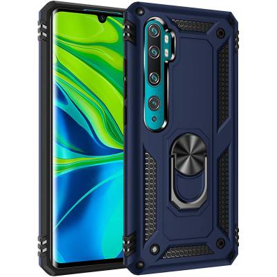 Чохол ударостійкий Serge Ring Xiaomi Mi Note 10 Pro (Синій) Чохол ударостійкий Serge Ring Xiaomi Mi Note 10 Pro (Синій)
