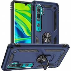 Чехол ударопрочный Serge Ring Xiaomi Mi Note 10 (Синий) Чехол ударопрочный Serge Ring Xiaomi Mi Note 10 (Синий)