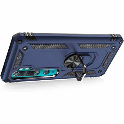 Чохол ударостійкий Serge Ring Xiaomi Mi Note 10 Pro (Синій) Чохол ударостійкий Serge Ring Xiaomi Mi Note 10 Pro (Синій)