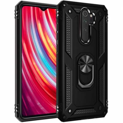Чехол ударопрочный Serge Ring Xiaomi Redmi Note 8 Pro (Черный) Чехол ударопрочный Serge Ring Xiaomi Redmi Note 8 Pro (Черный)