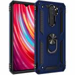 Чехол ударопрочный Serge Ring Xiaomi Redmi Note 8 Pro (Синий)