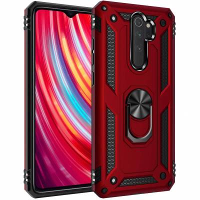Чехол ударопрочный Serge Ring Xiaomi Redmi Note 8 Pro (Красный) Чехол ударопрочный Serge Ring Xiaomi Redmi Note 8 Pro (Красный)