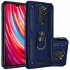 Чохол ударостійкий Serge Ring Xiaomi Redmi Note 8 Pro (Синій) Чохол ударостійкий Serge Ring Xiaomi Redmi Note 8 Pro (Синій)