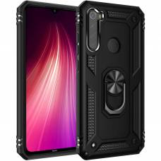 Чехол ударопрочный Serge Ring Xiaomi Redmi Note 8T (Черный)