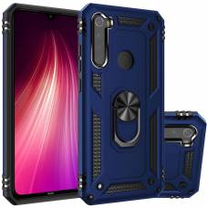 Чехол ударопрочный Serge Ring Xiaomi Redmi Note 8T (Синий)