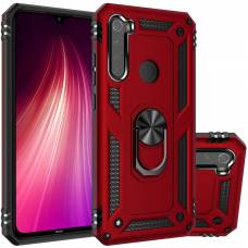 Чехол ударопрочный Serge Ring Xiaomi Redmi Note 8T (Красный)
