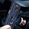 Чехол ударопрочный Serge Ring Xiaomi Redmi Note 9 Pro Max (Синий)