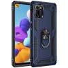 Чехол ударопрочный Serge Ring Xiaomi Poco F3 (Синий) Чехол ударопрочный Serge Ring Xiaomi Poco F3 (Синий)