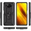 Чехол ударопрочный Serge Ring Xiaomi Poco X3 (Черный) Чехол ударопрочный Serge Ring Xiaomi Poco X3 (Черный)