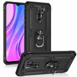 Чехол ударопрочный Serge Ring Xiaomi Redmi 9 (Черный)