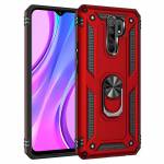Чехол ударопрочный Serge Ring Xiaomi Redmi 9 (Красный)