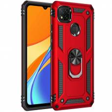 Чохол удароміцний Serge Ring Xiaomi Redmi 9C (Червоний) Чохол удароміцний Serge Ring Xiaomi Redmi 9C (Червоний)