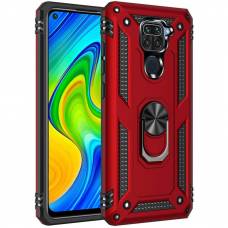 Чохол удароміцний Serge Ring Xiaomi Redmi 10X (Червоний) Чохол удароміцний Serge Ring Xiaomi Redmi 10X (Червоний)