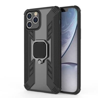 Чехол ударопрочный с магнитным держателем Apple iPhone 12 Pro Max (Черный)