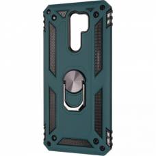 Чохол удароміцний Serge Ring Xiaomi Redmi 9 (Темно зелений) Чохол удароміцний Serge Ring Xiaomi Redmi 9 (Темно зелений)