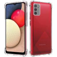 Чехол Crystal case с усиленными углами Samsung Galaxy A03S Чехол Crystal case с усиленными углами Samsung Galaxy A03S