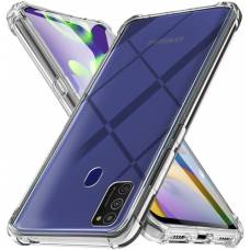 Чехол прозрачный с усиленными углами Samsung Galaxy A21S Чехол прозрачный с усиленными углами Samsung Galaxy A21S
