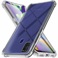 Чохол прозорий із посиленими кутами Samsung Galaxy A21S Чохол прозорий із посиленими кутами Samsung Galaxy A21S