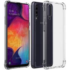 Чехол прозрачный с усиленными углами Samsung Galaxy A50 Чехол прозрачный с усиленными углами Samsung Galaxy A50