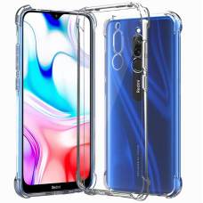 Чохол прозорий з посиленими кутами Xiaomi Redmi 8 Чохол прозорий з посиленими кутами Xiaomi Redmi 8