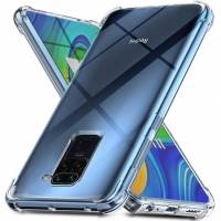 Чехол прозрачный с усиленными углами Xiaomi Redmi Note 9 Чехол прозрачный с усиленными углами Xiaomi Redmi Note 9