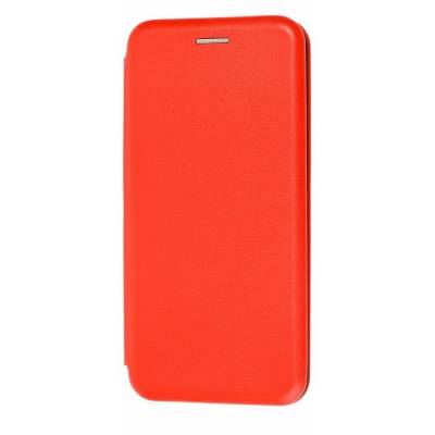 Чехол книжка кожанный Huawei P30 Lite (Красный)