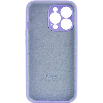 Чехол Silicone case Full Camera Apple iPhone 14 Pro Max Dasheen (Сиреневый) Чехол Silicone case Full Camera Apple iPhone 14 Pro Max Dasheen (Сиреневый)