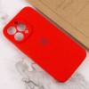 Чохол Silicone case Full Camera Apple iPhone 14 Pro Red (Червоний)