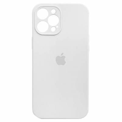 Чохол Silicone case Full Camera Apple iPhone 14 Pro Max White (Білий)