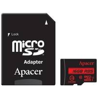 Карта памяти MicroSDHC Apacer 16Gb Class 10 R85 MB/s (адаптер SD) Карта памяти MicroSDHC Apacer 16Gb Class 10 R85 MB/s (адаптер SD)