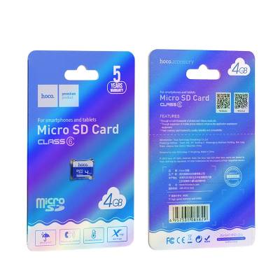 Карта памяти MicroSD Hoco Class 6 4GB Original Speed 40Mb/s Карта памяти MicroSD Hoco Class 6 4GB Original Speed 40Mb/s