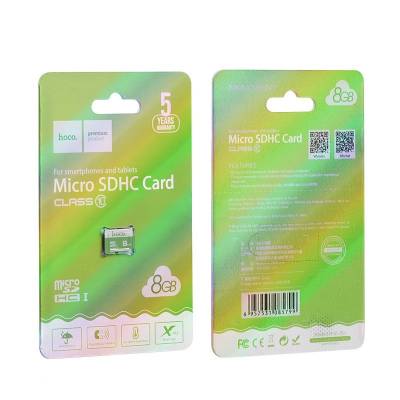 Карта пам'яті MicroSDHC Hoco Class 10 8GB Original Speed 75 Mb/s Карта пам'яті MicroSDHC Hoco Class 10 8GB Original Speed 75 Mb/s