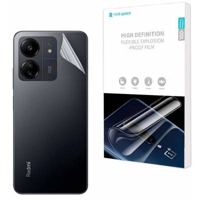 Гидрогелевая пленка Premium Hydrogel для Xiaomi Redmi 13C на заднюю крышку (Глянцевая)