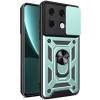 Чехол ударопрочный Serge Ring Camshield Xiaomi Redmi Note 13 Pro 4G (Зеленый)