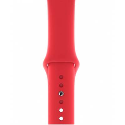 Ремешок силиконовый Sport Band Apple Watch 42/44/45 mm (Red) Ремешок силиконовый Sport Band Apple Watch 42/44/45 mm (Red)