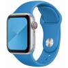 Ремешок силиконовый Sport Band Apple Watch 38/40/41 mm (Surf Blue)