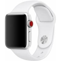 Ремешок силиконовый Sport Band Apple Watch 42/44/45 mm (White) Ремешок силиконовый Sport Band Apple Watch 42/44/45 mm (White)