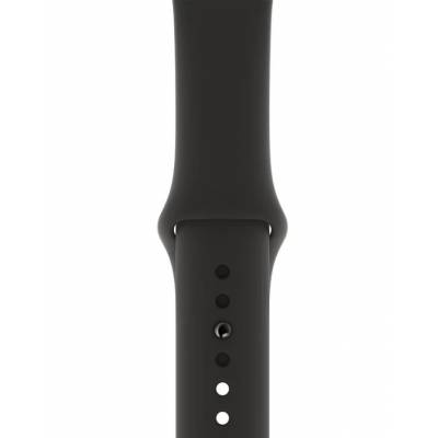 Ремешок силиконовый Sport Band Apple Watch 42/44/45 mm (Black) Ремешок силиконовый Sport Band Apple Watch 42/44/45 mm (Black)