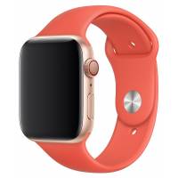 Ремешок силиконовый Sport Band Apple Watch 42/44/45 mm (Nectarine) Ремешок силиконовый Sport Band Apple Watch 42/44/45 mm (Nectarine)