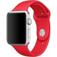 Силіконовий ремінець Sport Band Apple Watch 38/40/41 mm (Red) Силіконовий ремінець Sport Band Apple Watch 38/40/41 mm (Red)