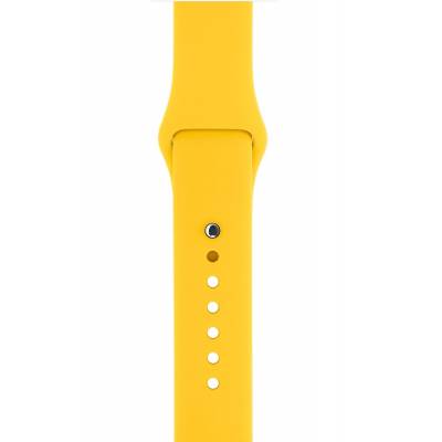 Силіконовий ремінець Sport Band Apple Watch 38/40/41 mm (Yellow) Силіконовий ремінець Sport Band Apple Watch 38/40/41 mm (Yellow)