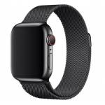 Ремешок Milanese Loop Apple Watch 38/40/41 mm (Black)