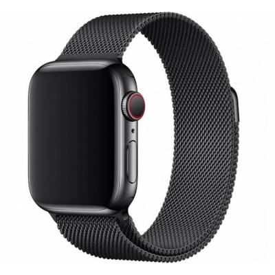 Ремешок Milanese Loop Apple Watch 38/40/41 mm (Black)