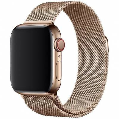 Ремінець Milanese Loop Apple Watch 38/40/41 mm (Gold)