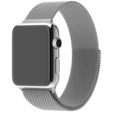 Ремешок Milanese Loop Apple Watch 38/40/41 mm (Silver)