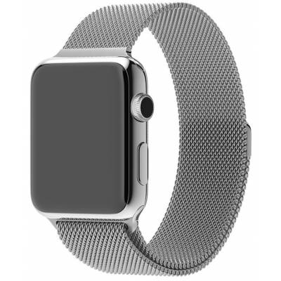 Ремешок Milanese Loop Apple Watch 38/40/41 mm (Silver)