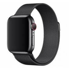 Ремешок Milanese Loop Apple Watch 42/44/45 mm (Black)
